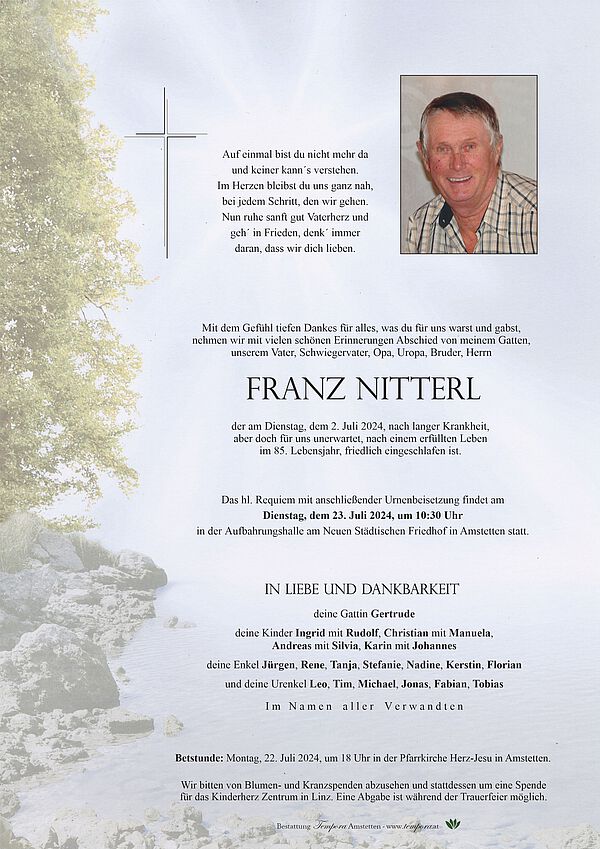 Parte von Franz Nitterl